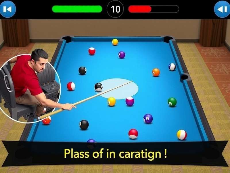 Delhi Pool Wizard Gameplay Screenshot